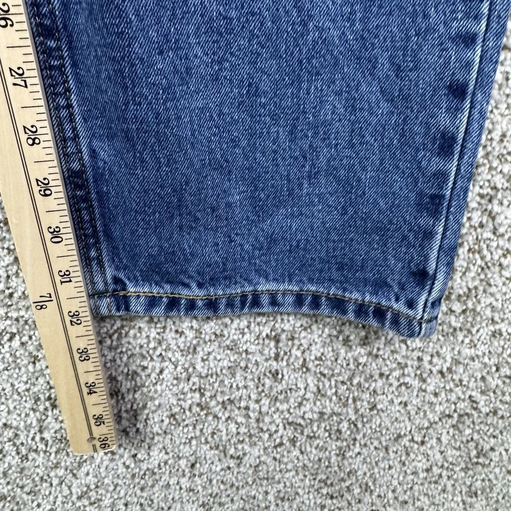 Levi's Jeans Men's 38x30 Blue Denim Pants Medium Wash 505 Straight 100% Cotton